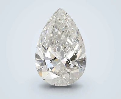 4.06ct E VVS2 Rare Carat Ideal Cut Pear Lab Grown Diamond