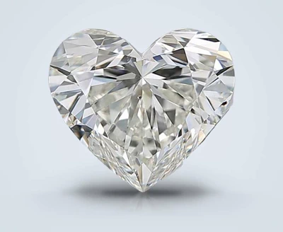 2.02ct K SI1 Rare Carat Ideal Cut Heart Diamond