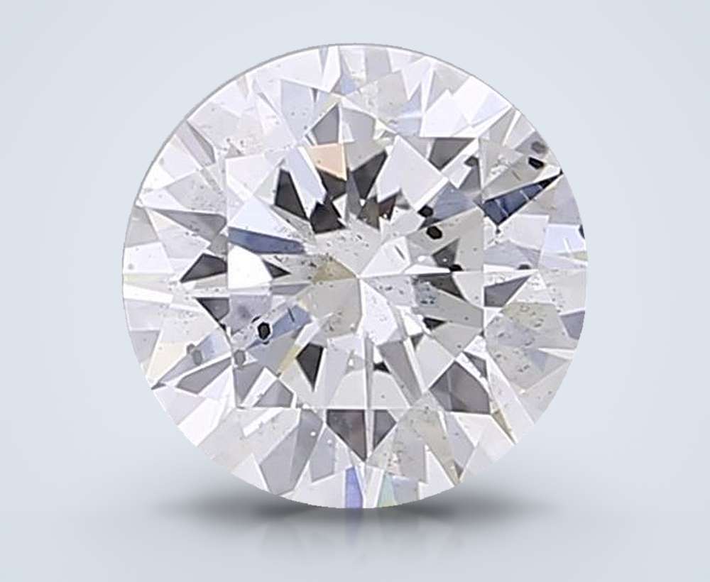 1.51ct E SI2 Excellent Cut Round Lab Grown Diamond