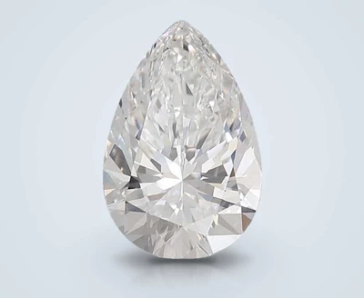 3.08ct E VS1 Rare Carat Ideal Cut Pear Lab Grown Diamond