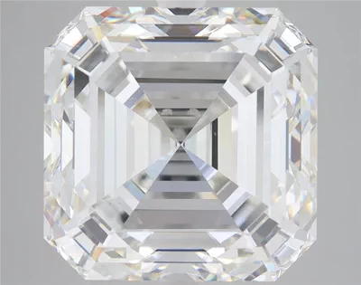10.28ct F VS1 Rare Carat Ideal Cut Asscher Lab Grown Diamond