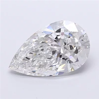 6.00ct F VS1 Rare Carat Ideal Cut Pear Lab Grown Diamond