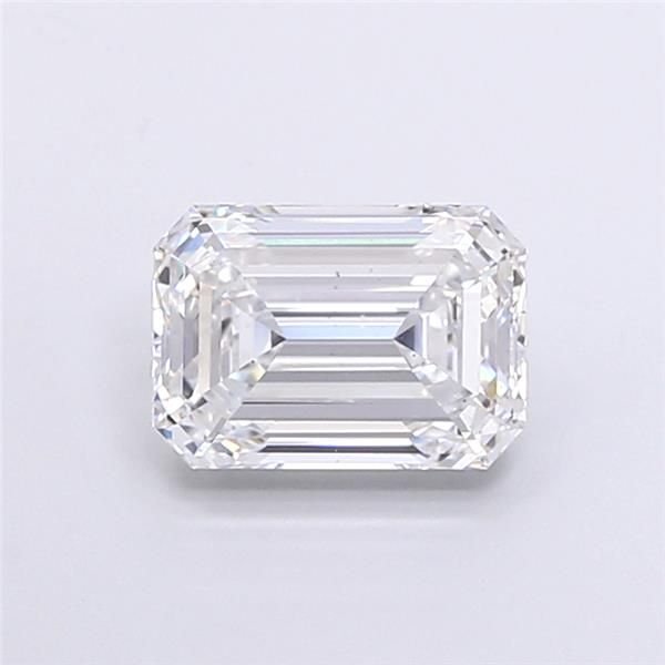 2.02ct F VS1 Rare Carat Ideal Cut Emerald Lab Grown Diamond