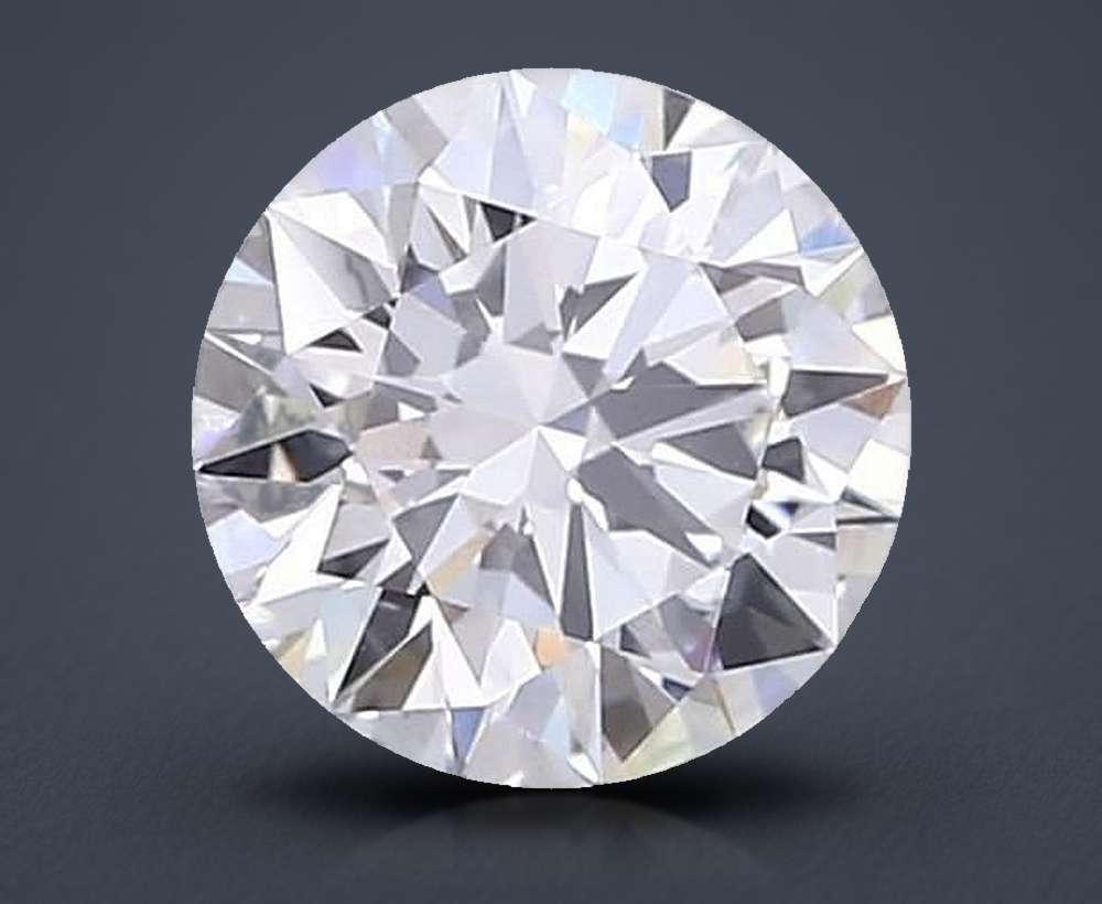 2.30ct E SI1 Rare Carat Ideal Cut Round Lab Grown Diamond