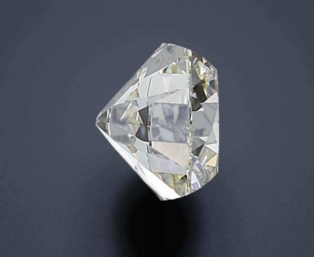 2.51ct K IF Rare Carat Ideal Cut Round Diamond