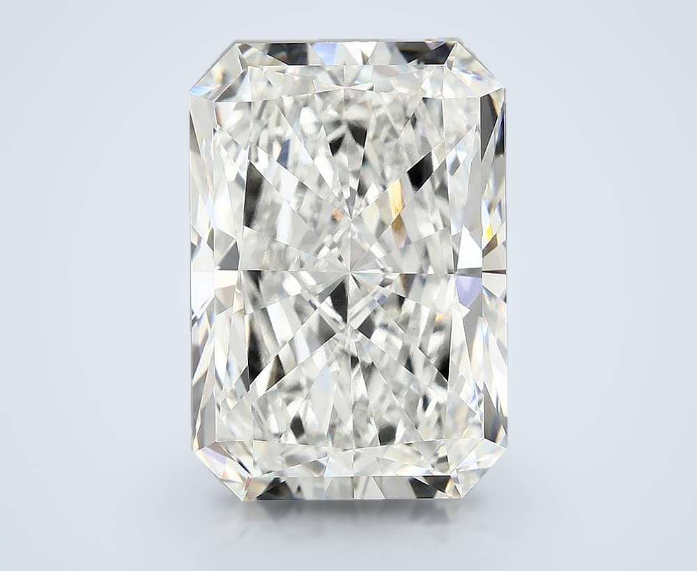 10.89ct F VVS2 Rare Carat Ideal Cut Radiant Lab Grown Diamond