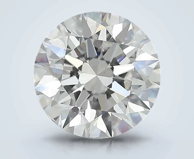 3.01ct G SI1 Rare Carat Ideal Cut Round Diamond