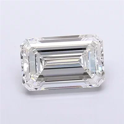 4.02ct G VS1 Rare Carat Ideal Cut Emerald Lab Grown Diamond
