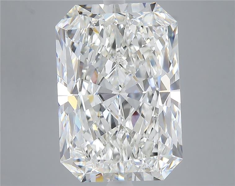 10.10ct F VVS2 Rare Carat Ideal Cut Radiant Lab Grown Diamond