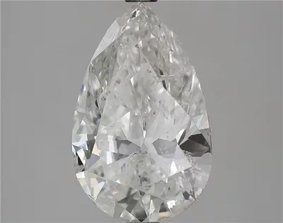 2.76ct F SI2 Very Good Cut Pear Diamond