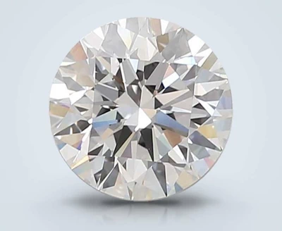 3.87ct E VVS1 Rare Carat Ideal Cut Round Lab Grown Diamond