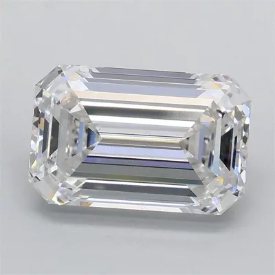 2.05ct E VS1 Rare Carat Ideal Cut Emerald Lab Grown Diamond