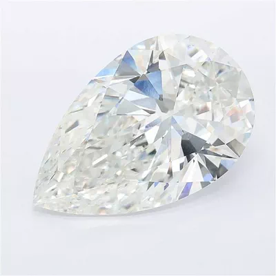 13.09ct F VS1 Rare Carat Ideal Cut Pear Lab Grown Diamond