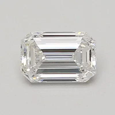 0.78ct D VVS1 Rare Carat Ideal Cut Emerald Lab Grown Diamond