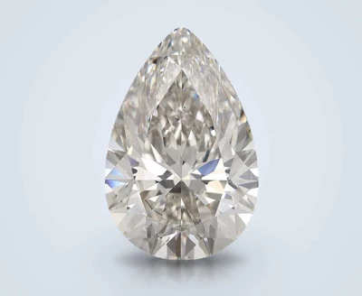 7.12ct H VS2 Rare Carat Ideal Cut Pear Lab Grown Diamond