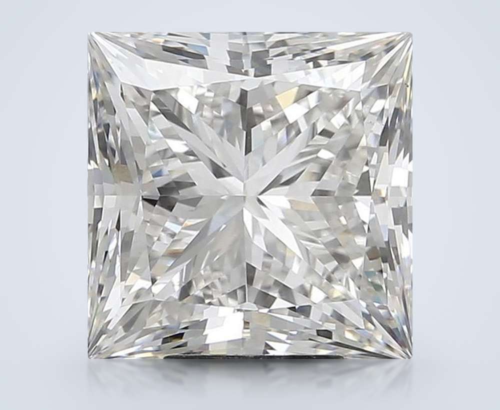 7.63ct H VS1 Rare Carat Ideal Cut Princess Lab Grown Diamond