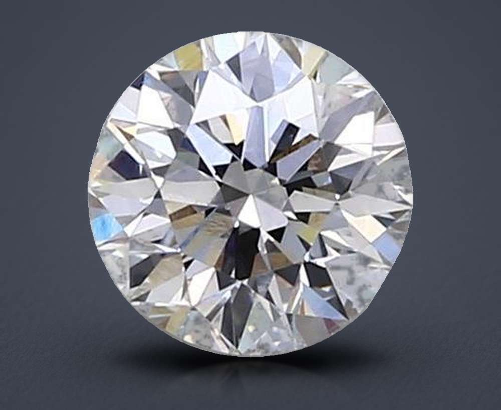 0.91ct J SI1 Very Good Cut Round Diamond