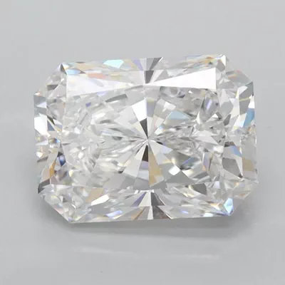 2.01ct E VVS1 Very Good Cut Radiant Lab Grown Diamond