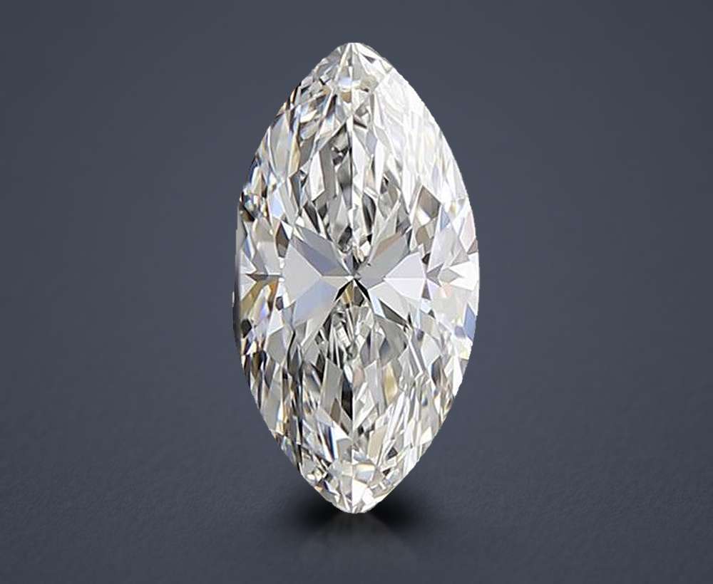 0.51ct G VVS1 Rare Carat Ideal Cut Marquise Diamond
