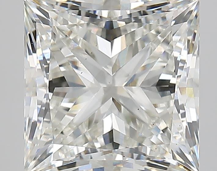 4.05ct H VS1 Rare Carat Ideal Cut Princess Lab Grown Diamond