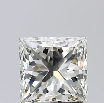 1.51ct K VS1 Rare Carat Ideal Cut Princess Diamond
