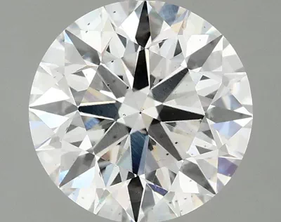 2.57ct E SI1 Excellent Cut Round Lab Grown Diamond