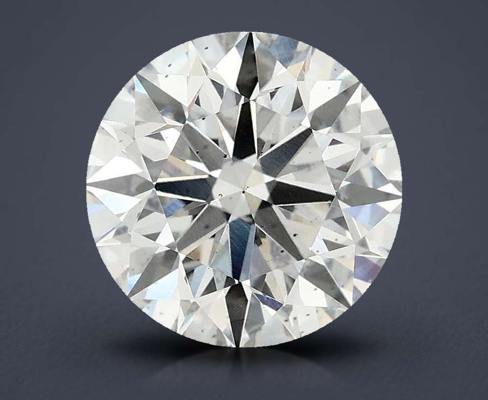 2.57ct E SI1 Excellent Cut Round Lab Grown Diamond