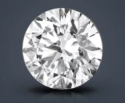 2.34ct K VVS2 Rare Carat Ideal Cut Round Diamond
