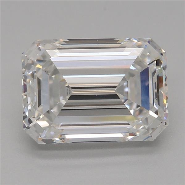 2.08ct E VS1 Rare Carat Ideal Cut Emerald Lab Grown Diamond