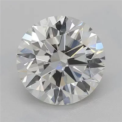 1.66ct J SI1 Rare Carat Ideal Cut Round Diamond