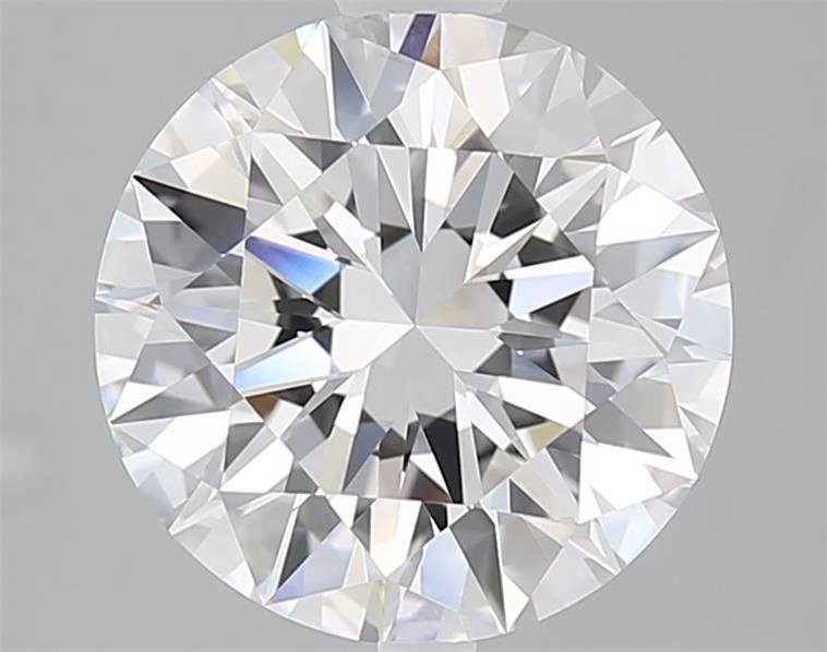 3.41ct E VVS1 Rare Carat Ideal Cut Round Diamond