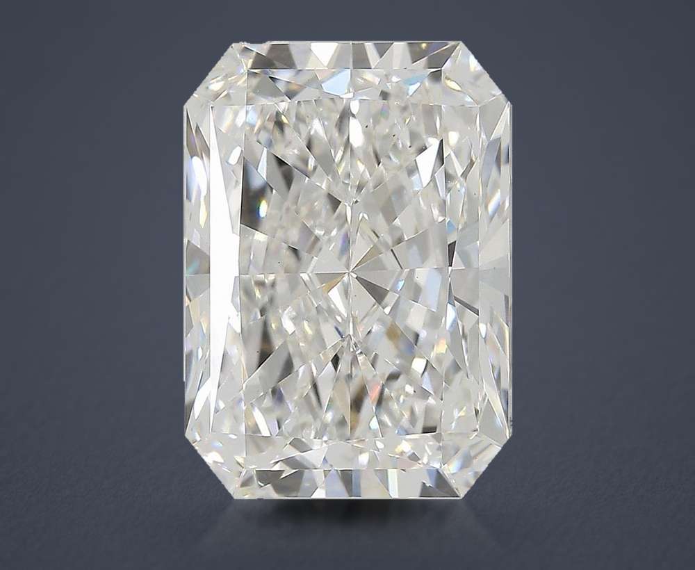 8.07ct F VS1 Rare Carat Ideal Cut Radiant Lab Grown Diamond