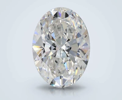 3.07ct E VVS2 Rare Carat Ideal Cut Oval Lab Grown Diamond