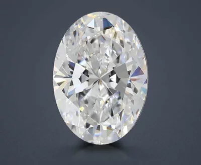 2.56ct D VS1 Rare Carat Ideal Cut Oval Lab Grown Diamond