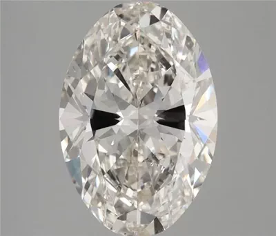 3.09ct K SI1 Rare Carat Ideal Cut Oval Diamond