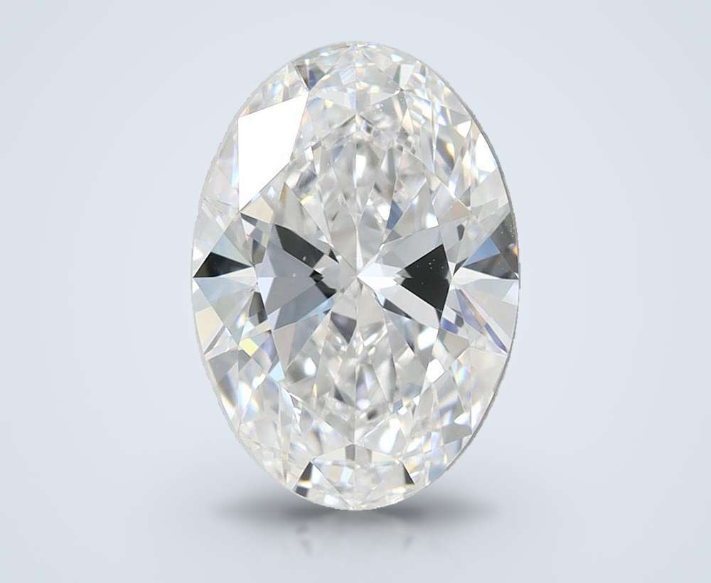 2.07ct D VVS1 Rare Carat Ideal Cut Oval Lab Grown Diamond
