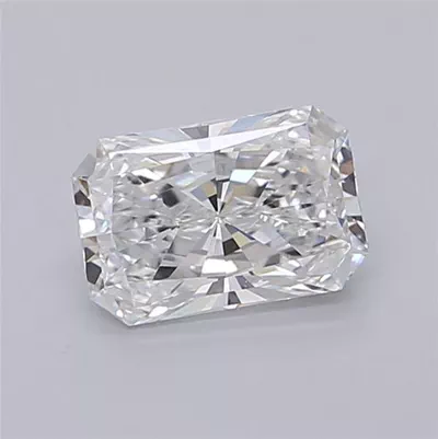 1.05ct D VVS2 Rare Carat Ideal Cut Radiant Lab Grown Diamond
