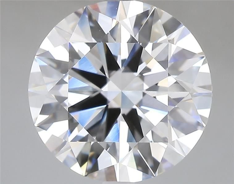 6.07ct E VVS1 Rare Carat Ideal Cut Round Lab Grown Diamond