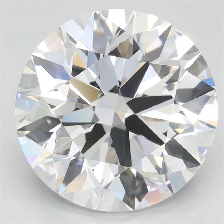 3.39ct D VVS1 Rare Carat Ideal Cut Round Lab Grown Diamond