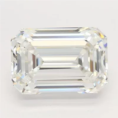 2.26ct F VVS1 Rare Carat Ideal Cut Emerald Lab Grown Diamond