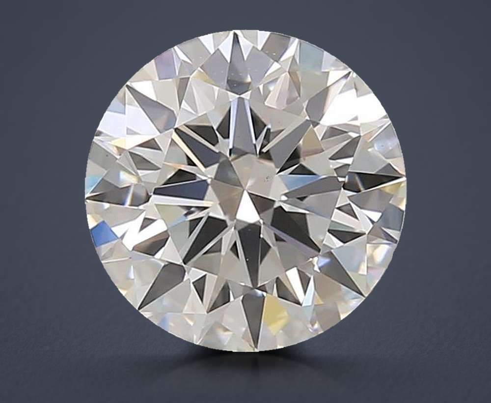 3.00ct E VS1 Rare Carat Ideal Cut Round Lab Grown Diamond