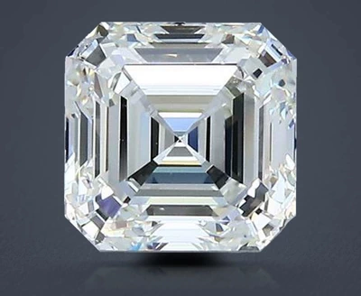 1.51ct I IF Rare Carat Ideal Cut Asscher Diamond