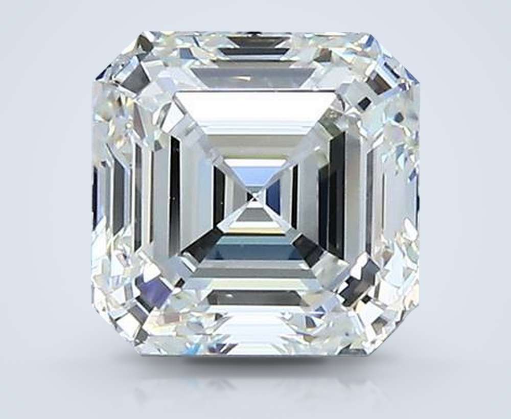1.51ct I IF Rare Carat Ideal Cut Asscher Diamond