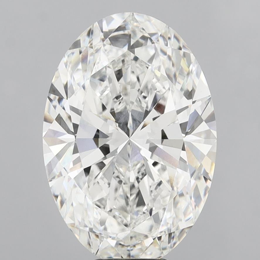 10.52ct F VVS2 Rare Carat Ideal Cut Oval Lab Grown Diamond