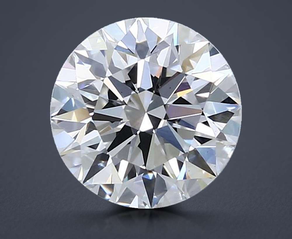 2.02ct E VS1 Rare Carat Ideal Cut Round Lab Grown Diamond