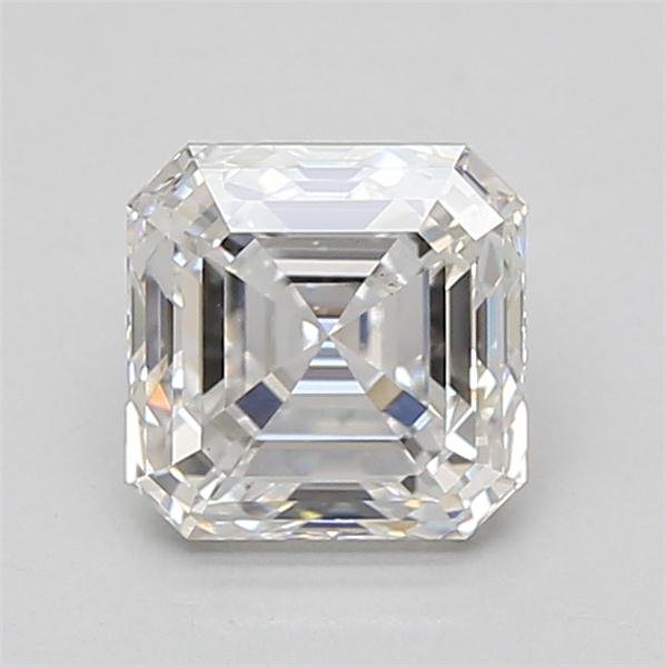 1.74ct D VS1 Rare Carat Ideal Cut Asscher Lab Grown Diamond