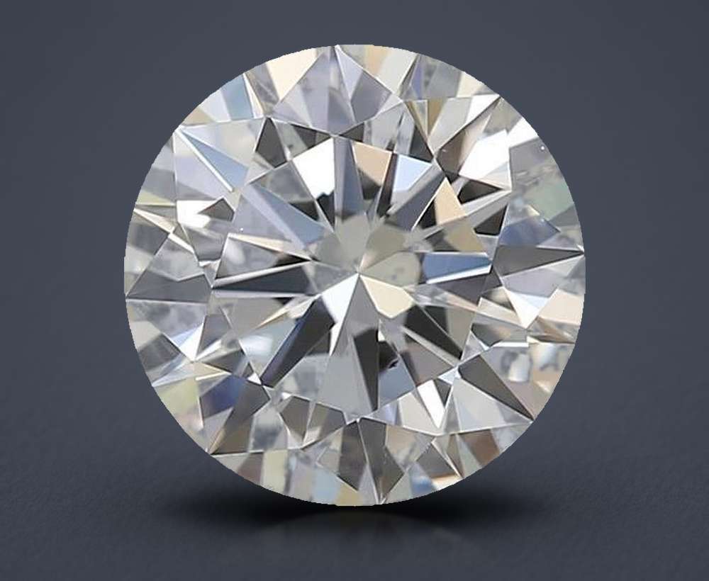 1.07ct J VS2 Rare Carat Ideal Cut Round Diamond