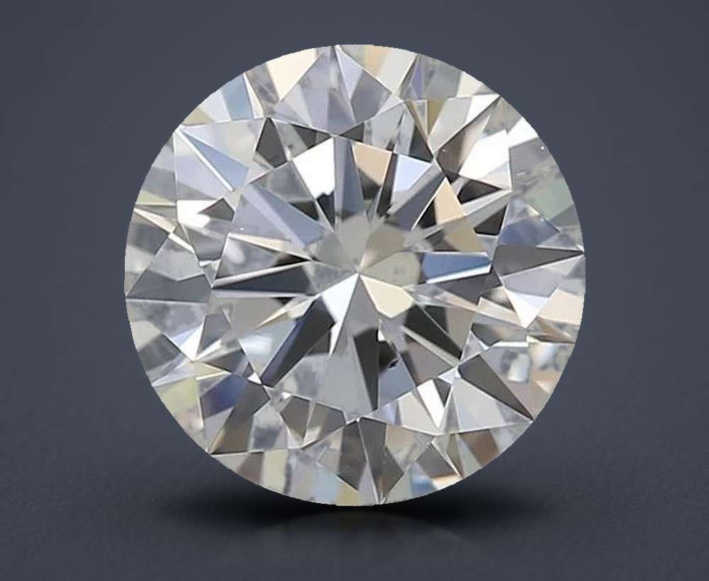 1.07ct J VS2 Rare Carat Ideal Cut Round Diamond