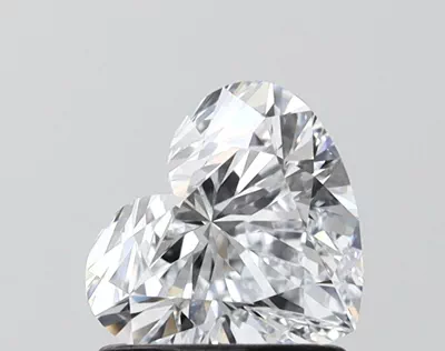 1.09ct E VVS2 Rare Carat Ideal Cut Heart Lab Grown Diamond