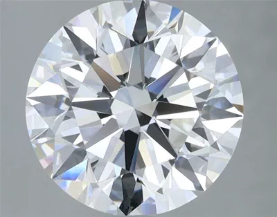 3.23ct D VVS2 Rare Carat Ideal Cut Round Diamond